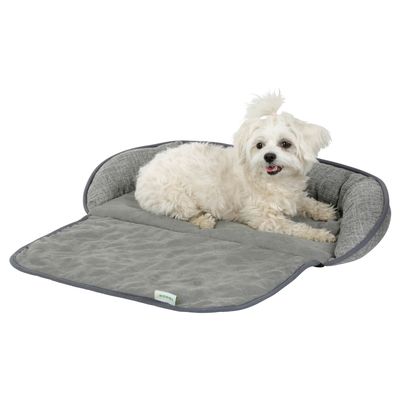 Kerbl Pet Couch Cushion Emalia - Grey 60 x 40 x 12cm (L x W x H)