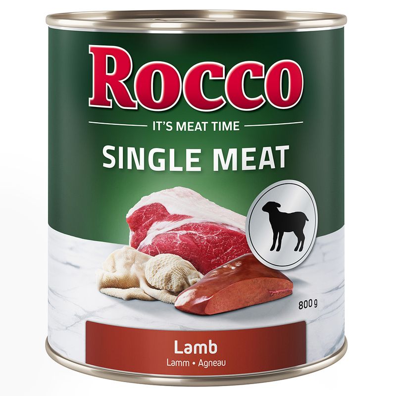 Rocco Single Meat 6 x 800g Beef