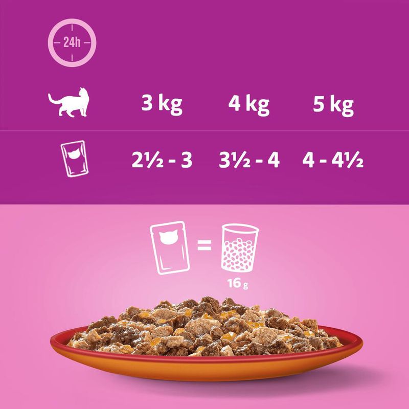 Whiskas Duo Pouches 48 x 85g Classic Combos in Jelly