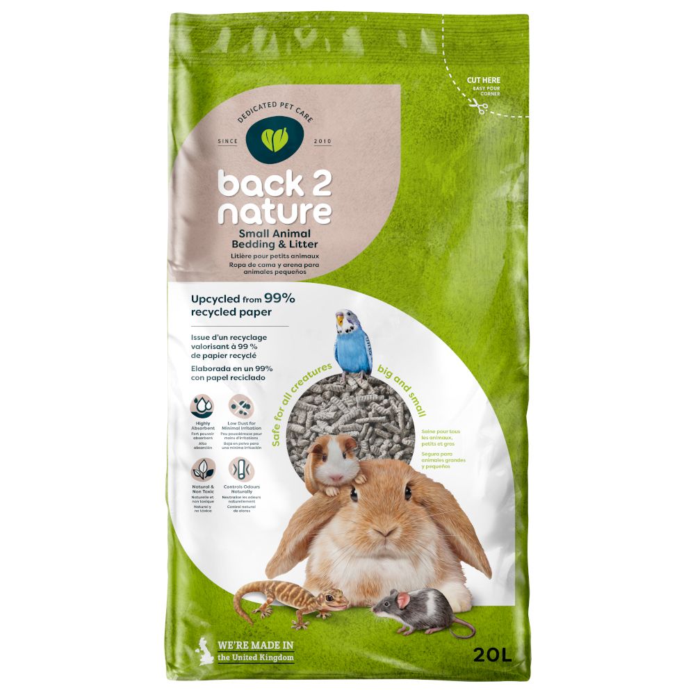 Back-2-Nature Small Animal Bedding & Litter 10l