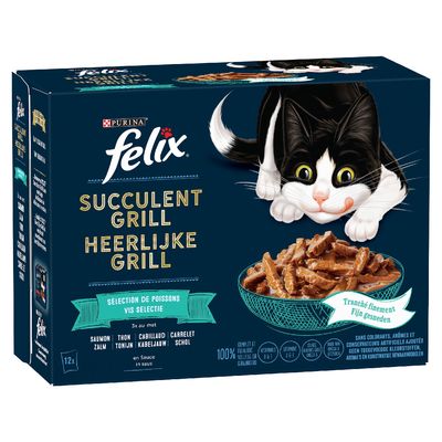 Felix Tasty Shreds 12 x 80g Farm Selection