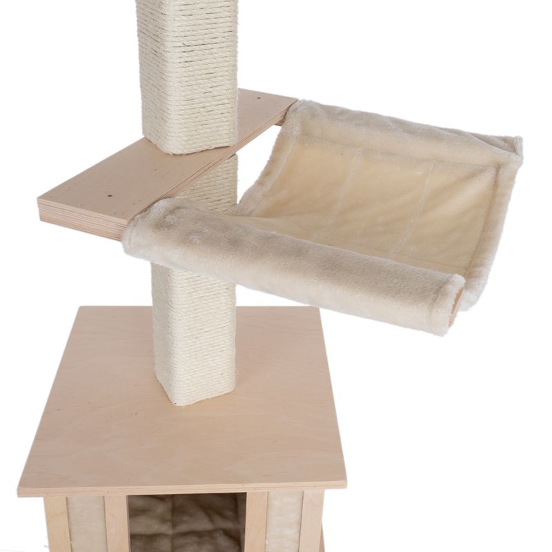Natural Paradise Ceiling Cat Tree - Orchid Vanda Cream