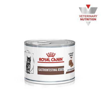 Royal Canin Veterinary - Kitten Gastrointestinal Ultra Soft Mousse 12 x 195g