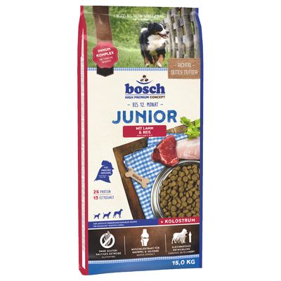 bosch Junior Lamb & Rice Dry Dog Food 15kg