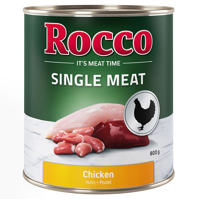 Rocco Single Meat 6 x 800g Beef