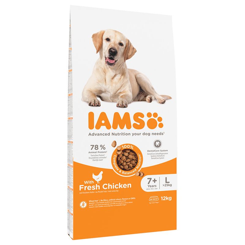 12kg IAMS Advanced Nutrition Dry Dog Food - 10kg + 2kg Free! * Weight Control - Chicken (12kg)