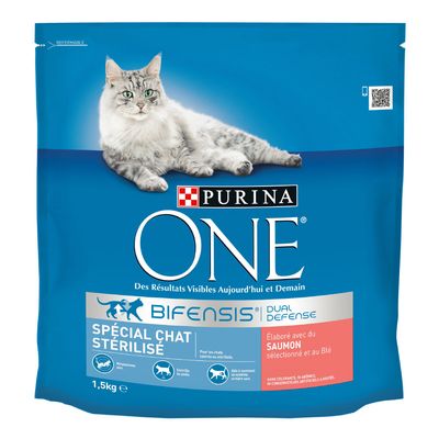 PURINA ONE Sterilised Salmon 1,5 kg