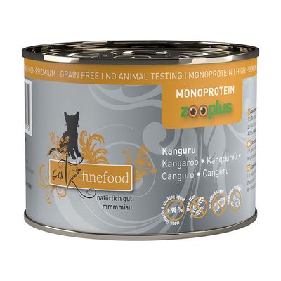 catz finefood Monoprotein Can 6 x 200g Turkey
