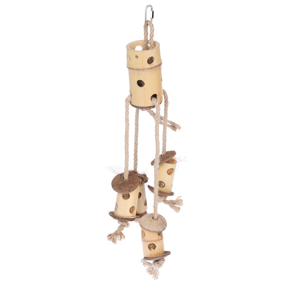 TIAKI Bamboo Snack and Climbing Toy approx. 14 x 60cm (diameter x L)