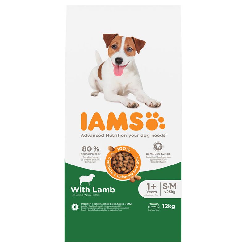 IAMS Advanced Nutrition Adult Small & Medium Dog - Lamb 12kg
