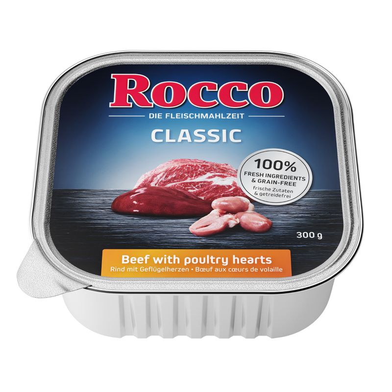 Rocco Classic Trays 9 x 300g Pure Beef