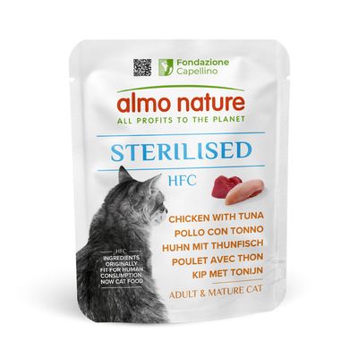 Almo Nature HFC Sterilised 6 x 50g Chicken Fillet