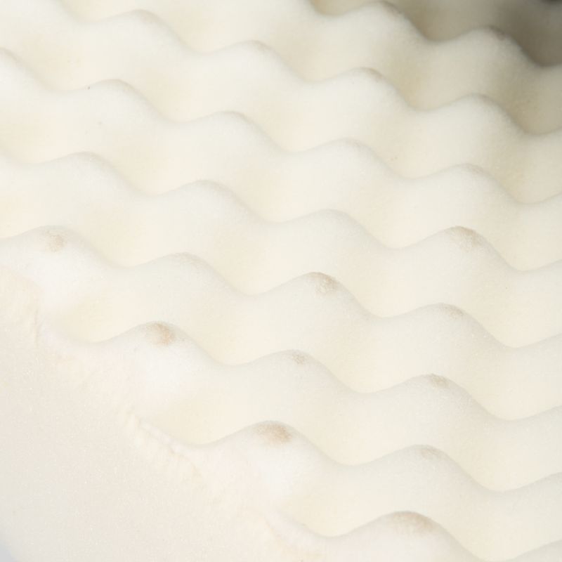 Rectangular Memory Foam Dog Bed - Grey 72 x 50 x 9.5 cm (L x W x H)