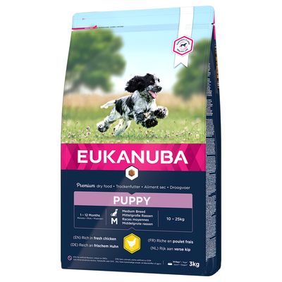 Eukanuba Puppy Medium Breed Chicken 15kg