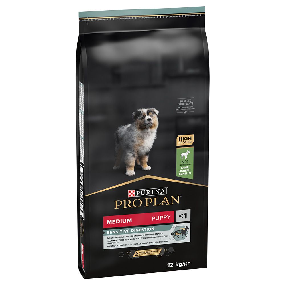 PURINA PRO PLAN Medium Puppy Lamb & Rice Sensitive Digestion 3kg