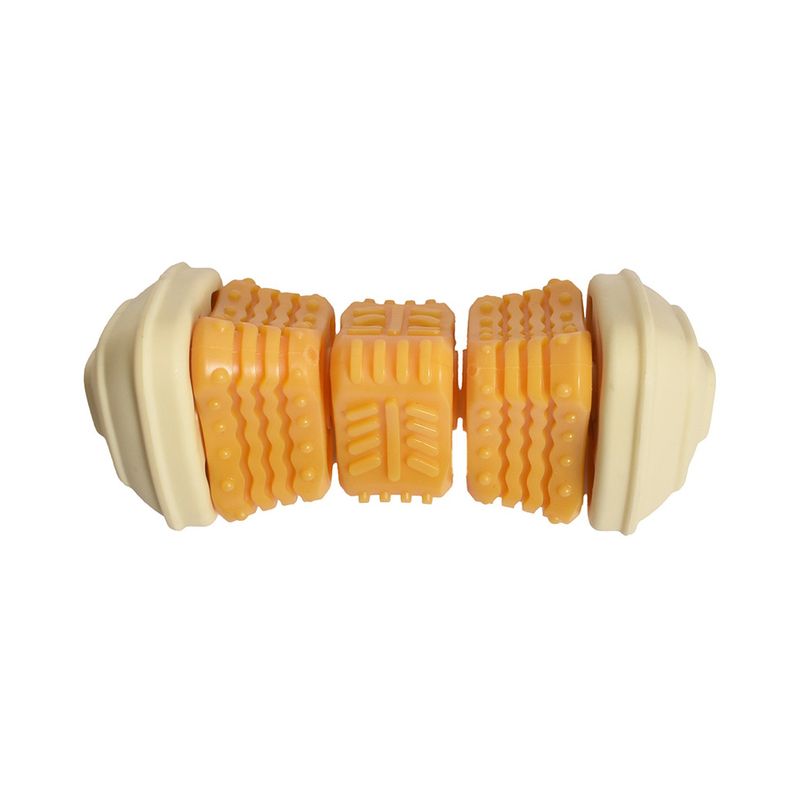 Bobby Dog Toy Onigiri Green: 14.5 x 6.5 x 6.5cm (L x W x H)