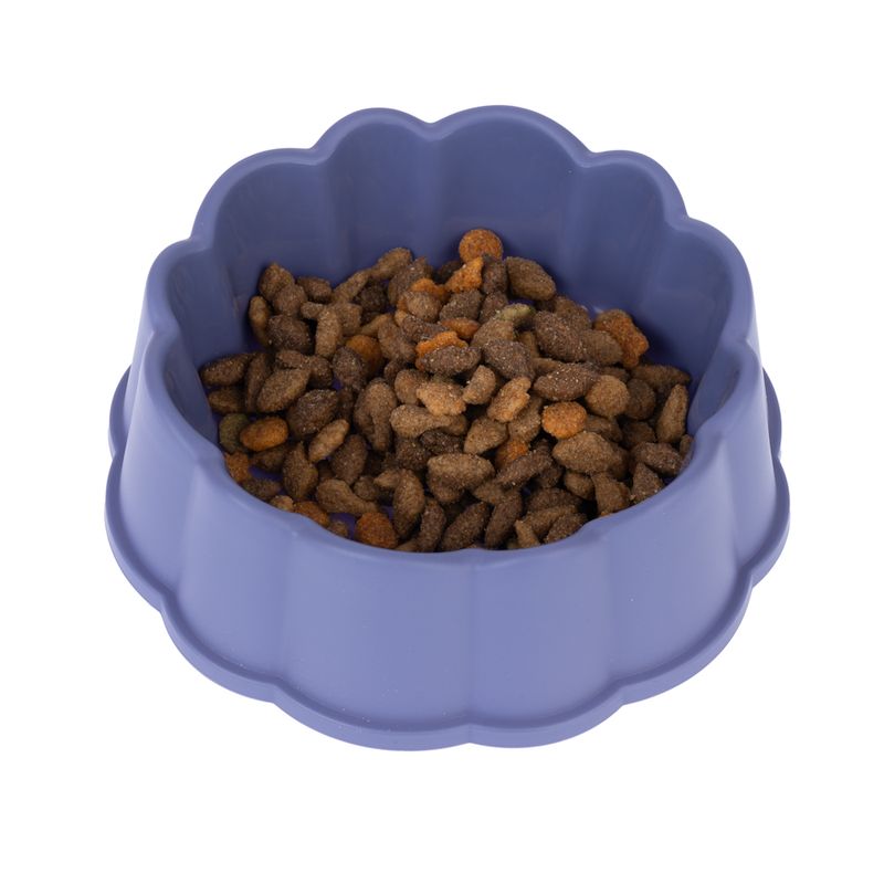 zooplus Basics Plastic Round Cat Bowls 2 x 300ml