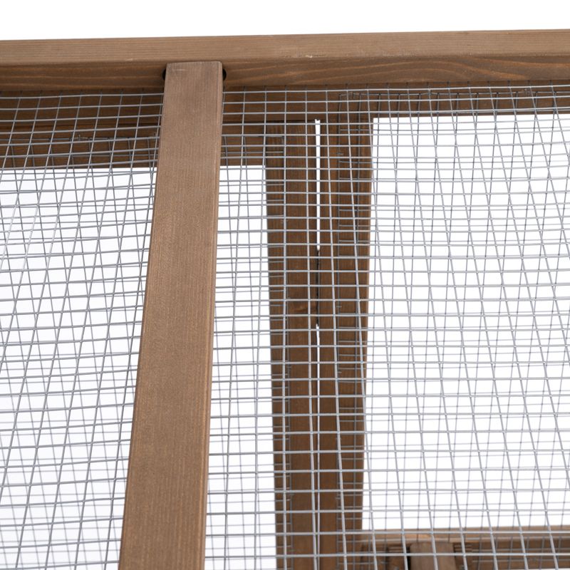 TIAKI Ranch Wooden Chicken Coop (Optionally Expandable) Attached Enclosure: 116 x 78 x 89.8 cm (L x W x H)