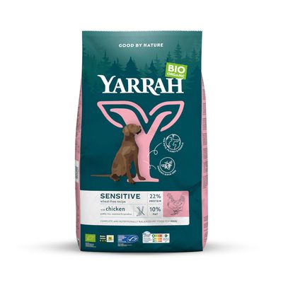 Yarrah Organic Sensitive with Organic Chicken & Organic Rice 2kg