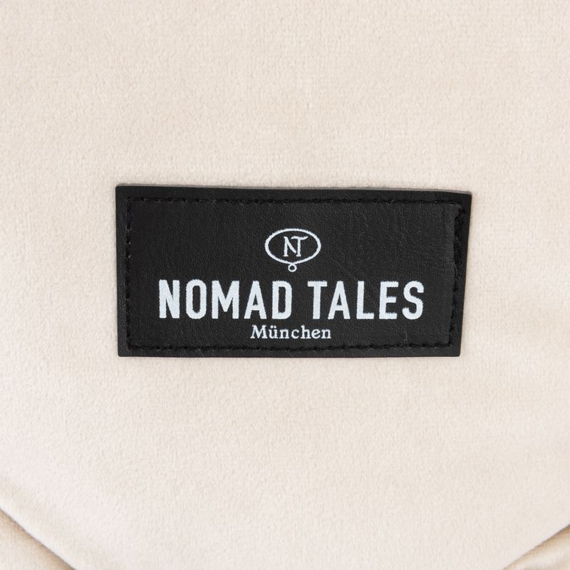 Nomad Tales Blush Car Seat for Dogs - Beige 43 x 51 x 51 cm (L x W x H)