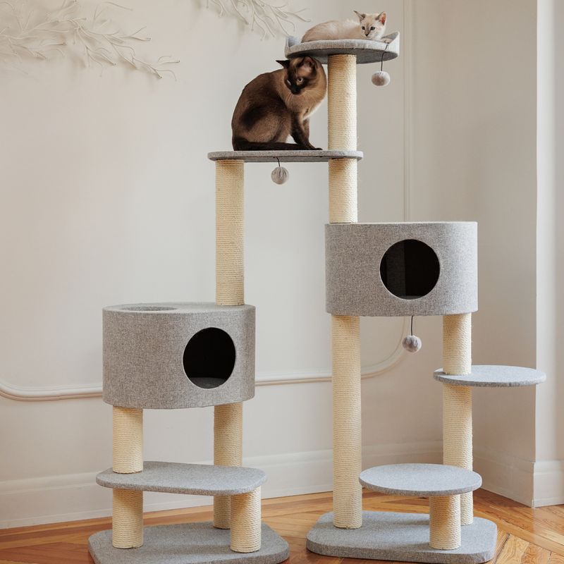 Modern Living Oxford Scratching Tree Light-grey