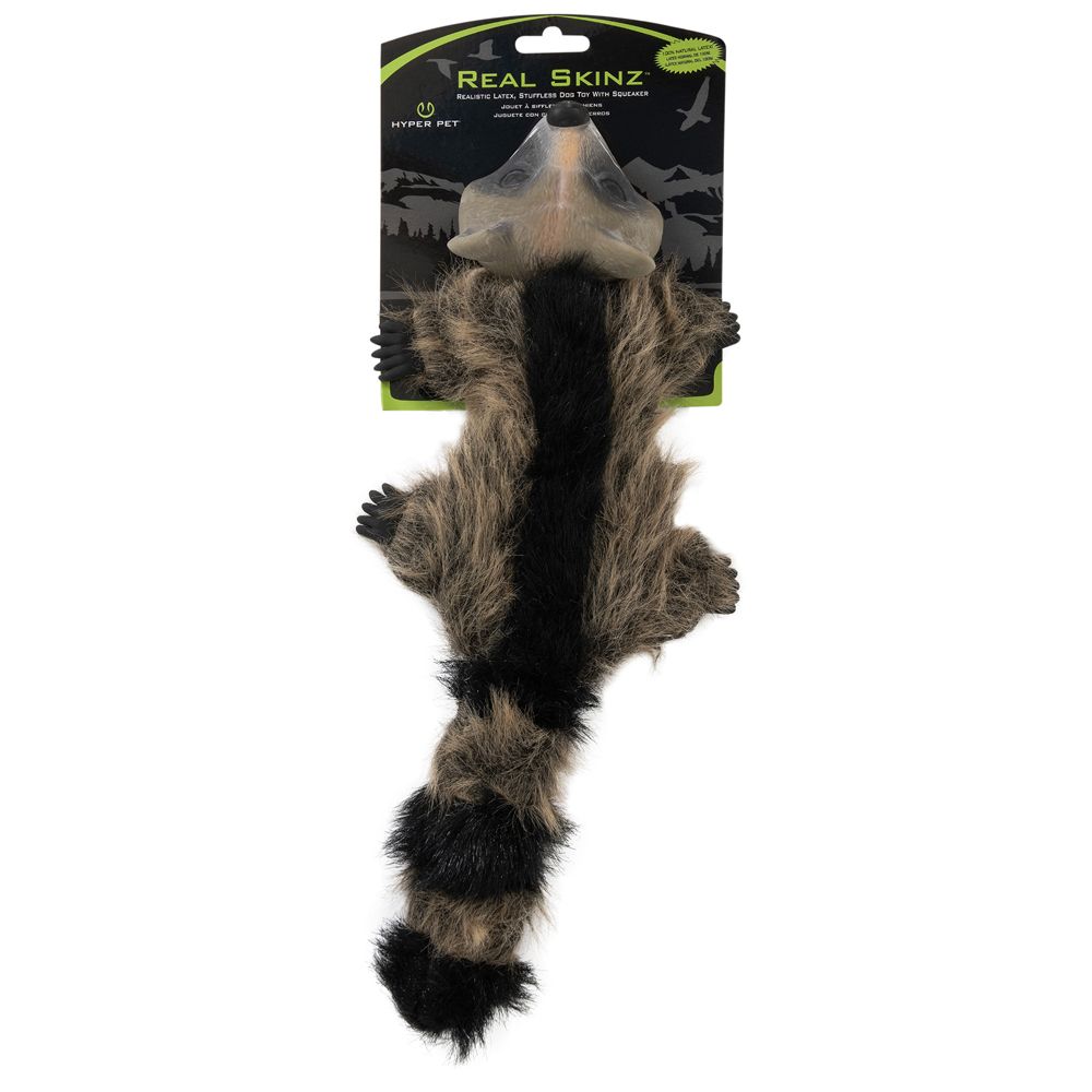 Hyper Pet Real Skinz Raccoon Approx. 40 x 10 x 8cm (L x W x H)