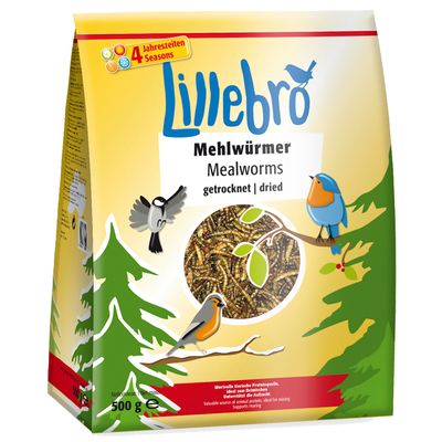 Lillebro Dried Mealworms 500g