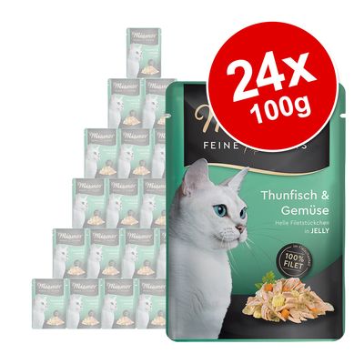 Miamor Fine Fillets Saver Pack 24 x 100g Mixed Pack (4 varieties)
