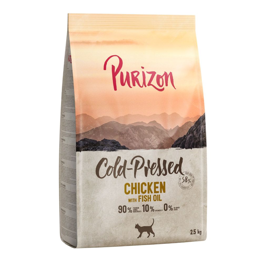 Purizon Cold-Pressed Chicken with Fish Oil 400g