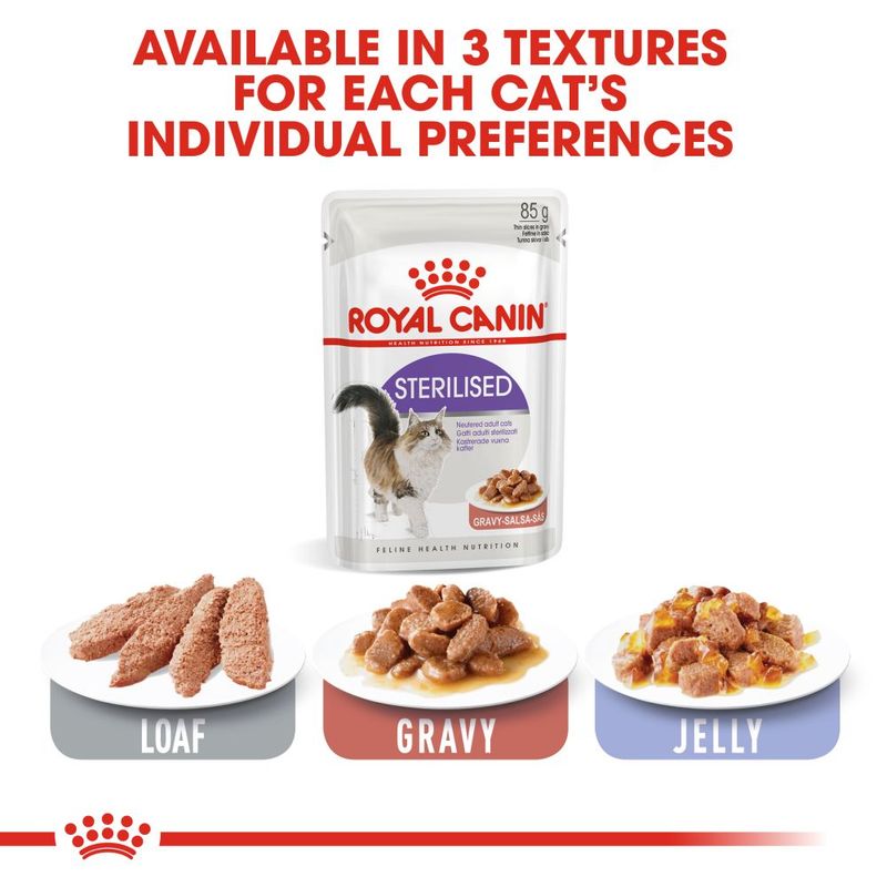 Royal Canin Sterilised in Gravy 12 x 85g