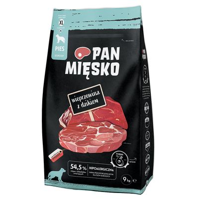 Pan Mięsko XL Pork with Wild Boar 9kg