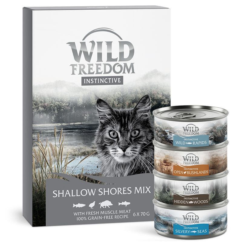 Wild Freedom Instinctive Adult 6 x 70g Misty Mountains Mixed Pack