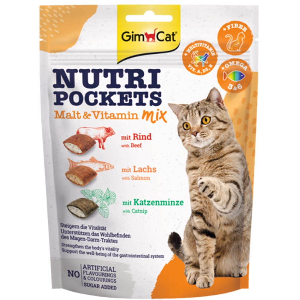 GimCat Nutri Pockets Malt Vitamin Mix (150g)
