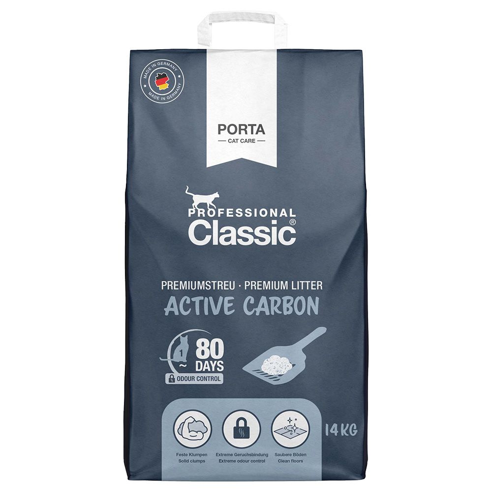 Professional Classic Cat Litter with Active Carbon 14kg