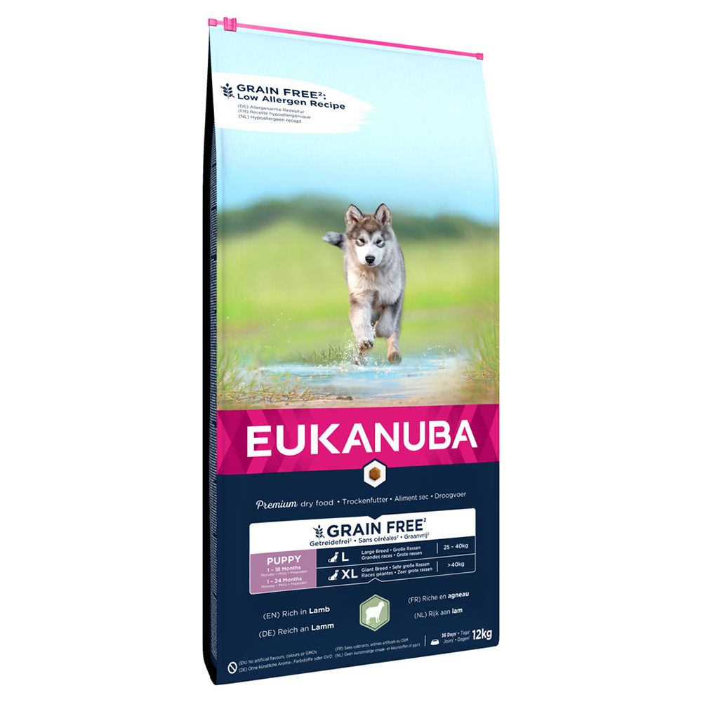 Eukanuba Grain Free Puppy Large Breed - Lamb 12kg