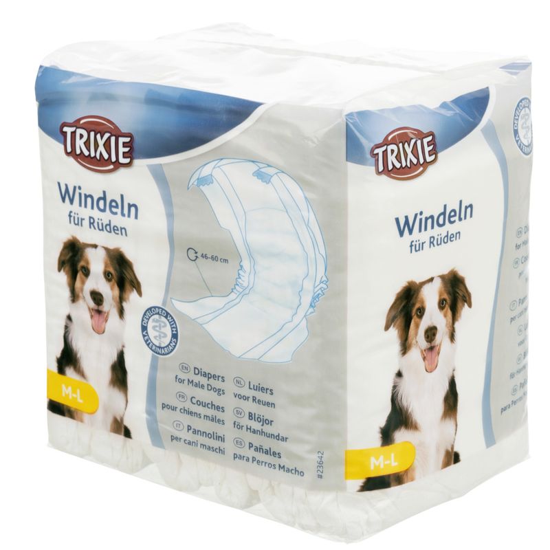 Trixie Nappies for Male Dogs Size XS: 20–42cm