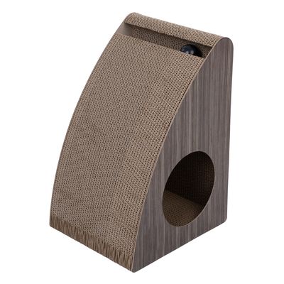 Modern Living Oviedo Triangular Scratcher approx. 27 x 24 x 39.5cm (L x W x H)