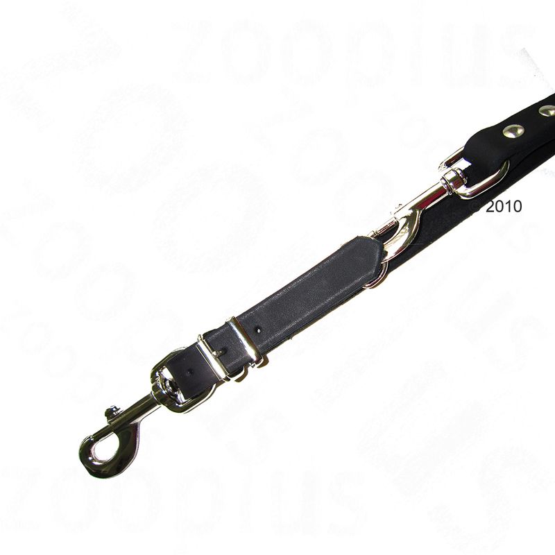 Heim Riveted Dog Lead - Black 240cm