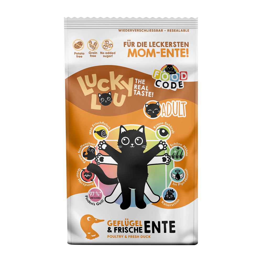 Lucky Lou Adult Poultry & Duck 340g