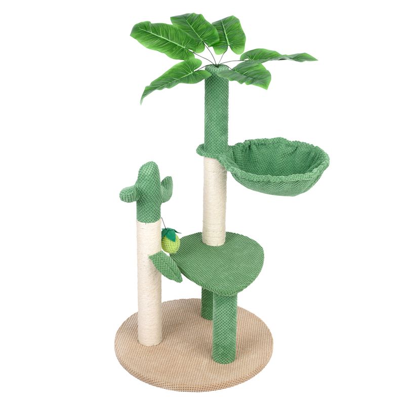 TIAKI Nature Green Desert Scratching Post Green/Brown