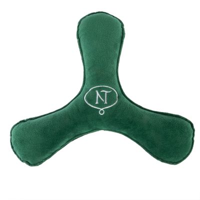 Nomad Tales Blush Plush Boomerang Dark Green