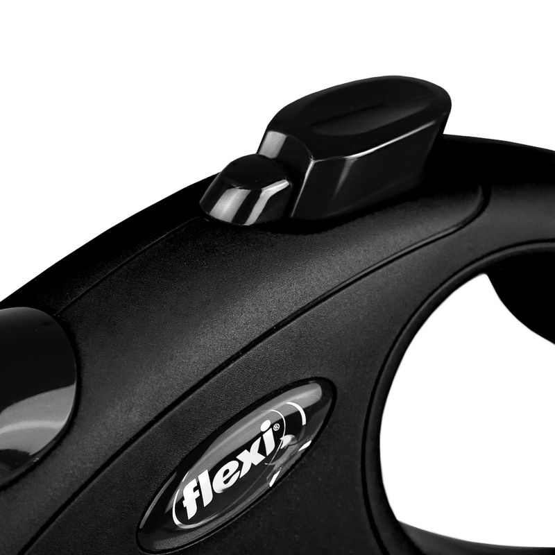 flexi Black New Classic Harness 5m Lead S: up to 15kg
