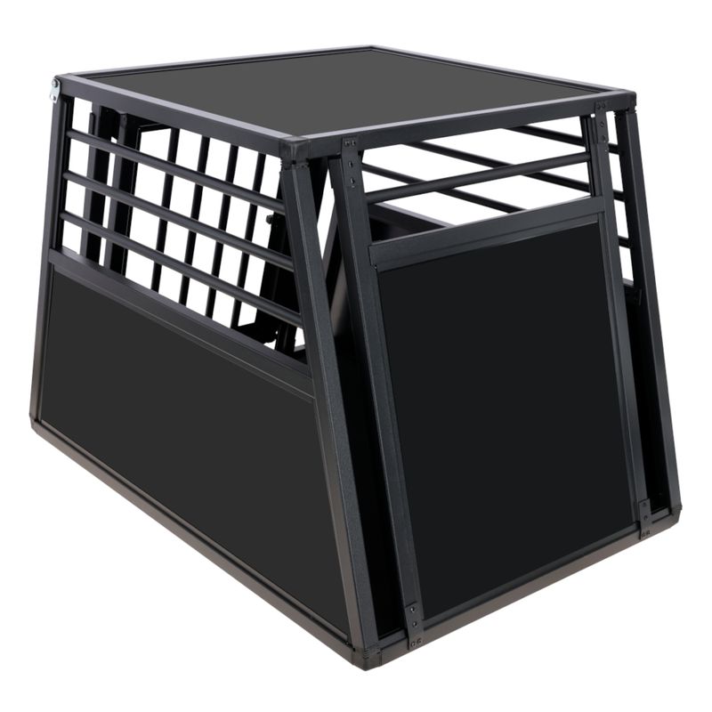 Kerbl Pet Transport Box Vacation - Graphite 77 x 55 x 50cm (L x W x H)