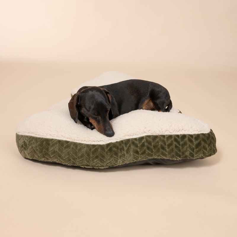 TIAKI Fir Tree Dog Bed approx. 70 x 70 x 18 cm (L x W x H)