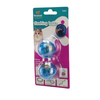Ferplast Illuminated Play Ball 2 Balls