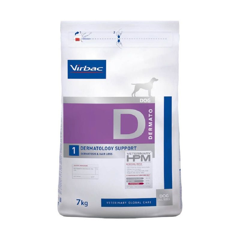Virbac Vetcomplex HPM Canine Dermatology Support 7kg
