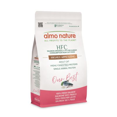 Almo Nature HFC Adult Sterilised Salmon Economy Pack: 2 x 1.2kg