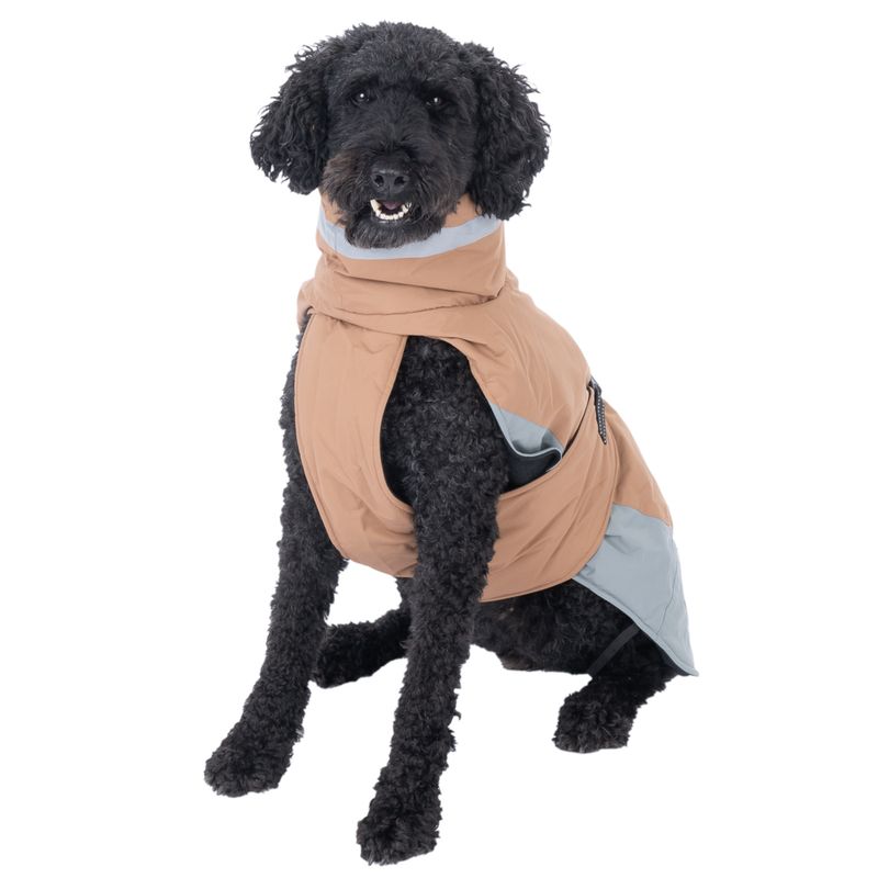 Nomad Tales Bloom Dog Coat - Warm Taupe approx. 30cm (Back Length)