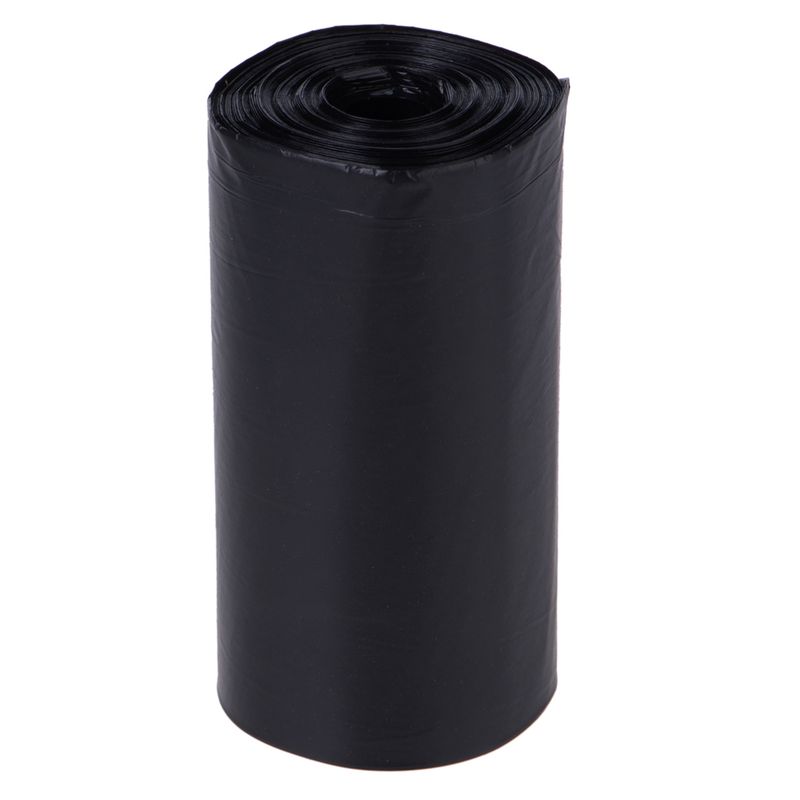 Dog Poop Bags - Black 4 Rolls (20 bags per roll)
