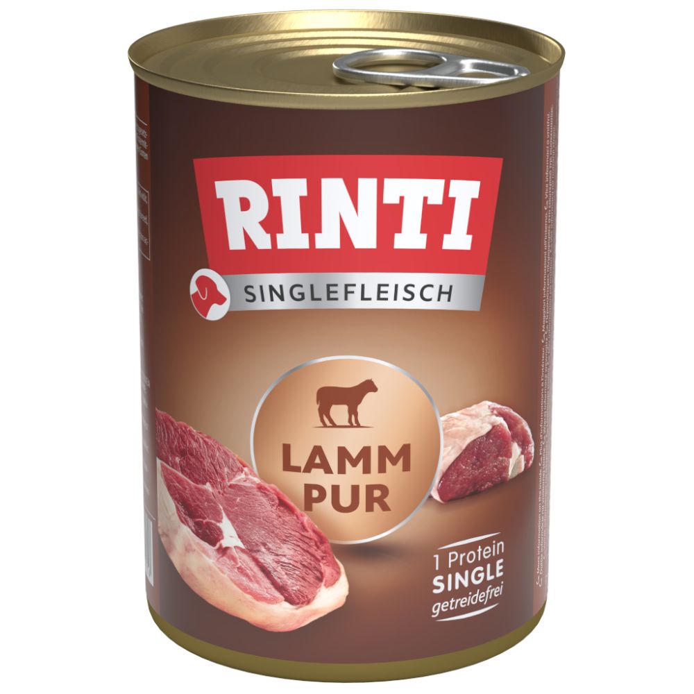 RINTI Sensible 6 x 400g Lamb & Rice